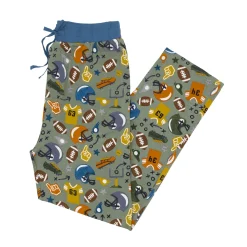 Daddy & Me|Full Family Matching<Little Sleepies Men's Pajama Pants Touchdown Time