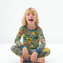 Two-Piece Pj Sets|Two-Piece Pj Sets<Little Sleepies Two-Piece Pajama Set Touchdown Time