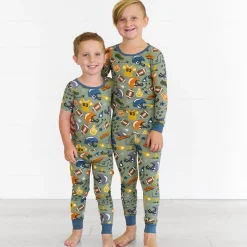 Two-Piece Pj Sets|Two-Piece Pj Sets<Little Sleepies Two-Piece Pajama Set Touchdown Time