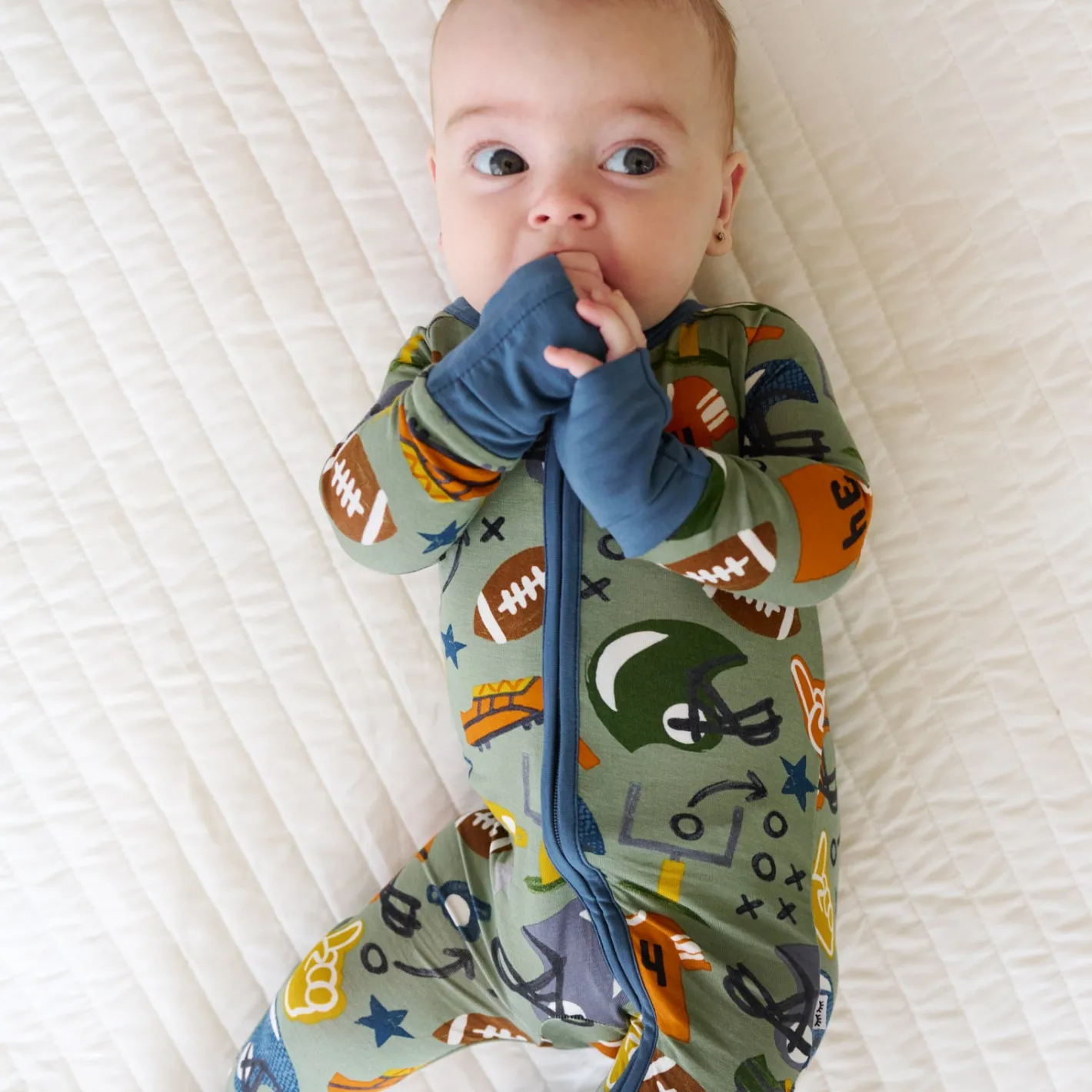 Zippies|Mommy & Me<Little Sleepies Zippy Touchdown Time