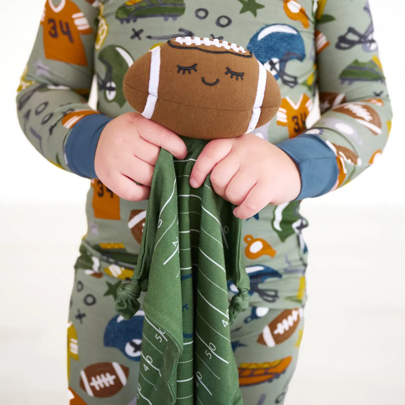 Sleepyhead Loveys<Little Sleepies Travis the Touchdown Football Sleepyhead Lovey