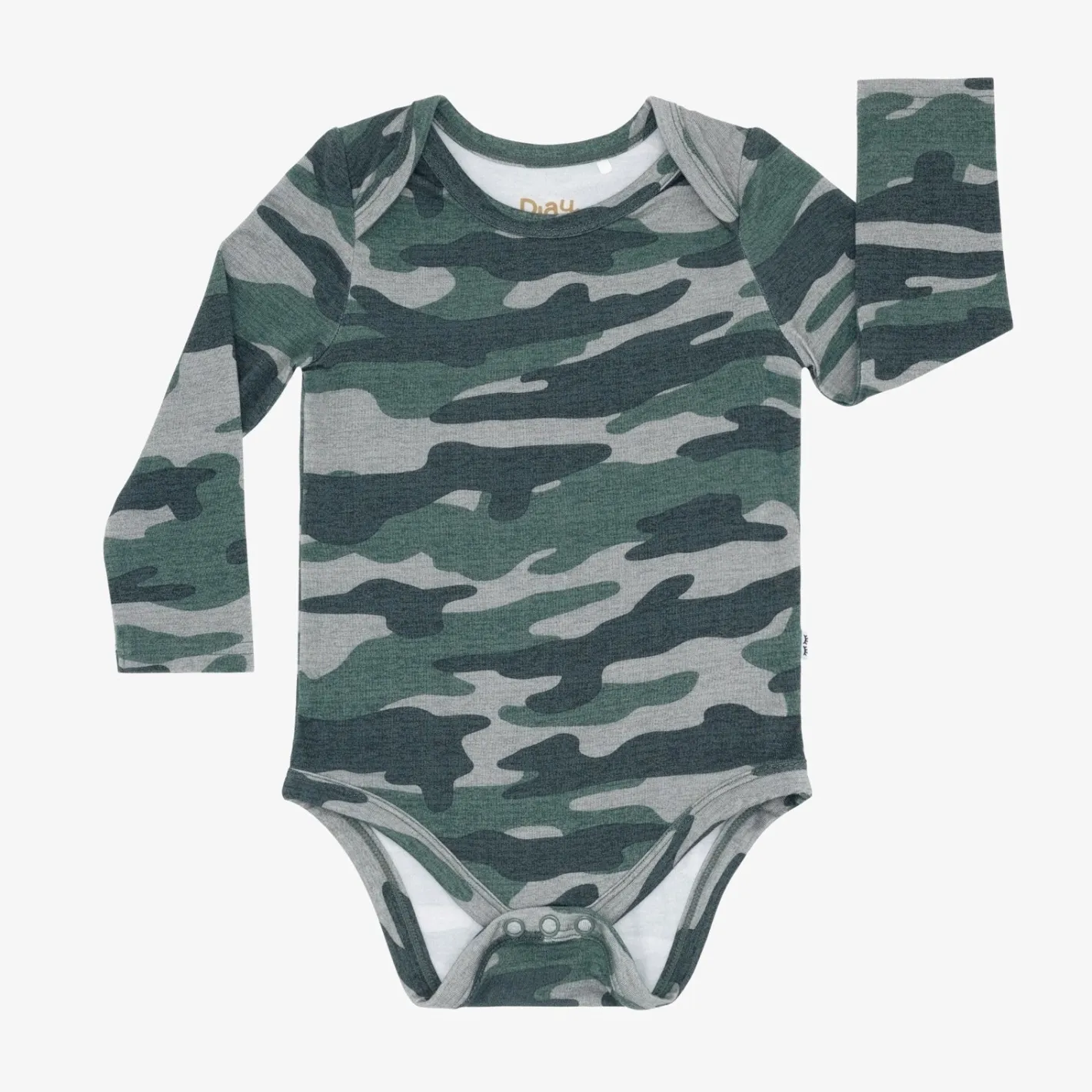Bamboo Baby Clothes|Everyday Essentials<Little Sleepies Bodysuit Vintage Camo