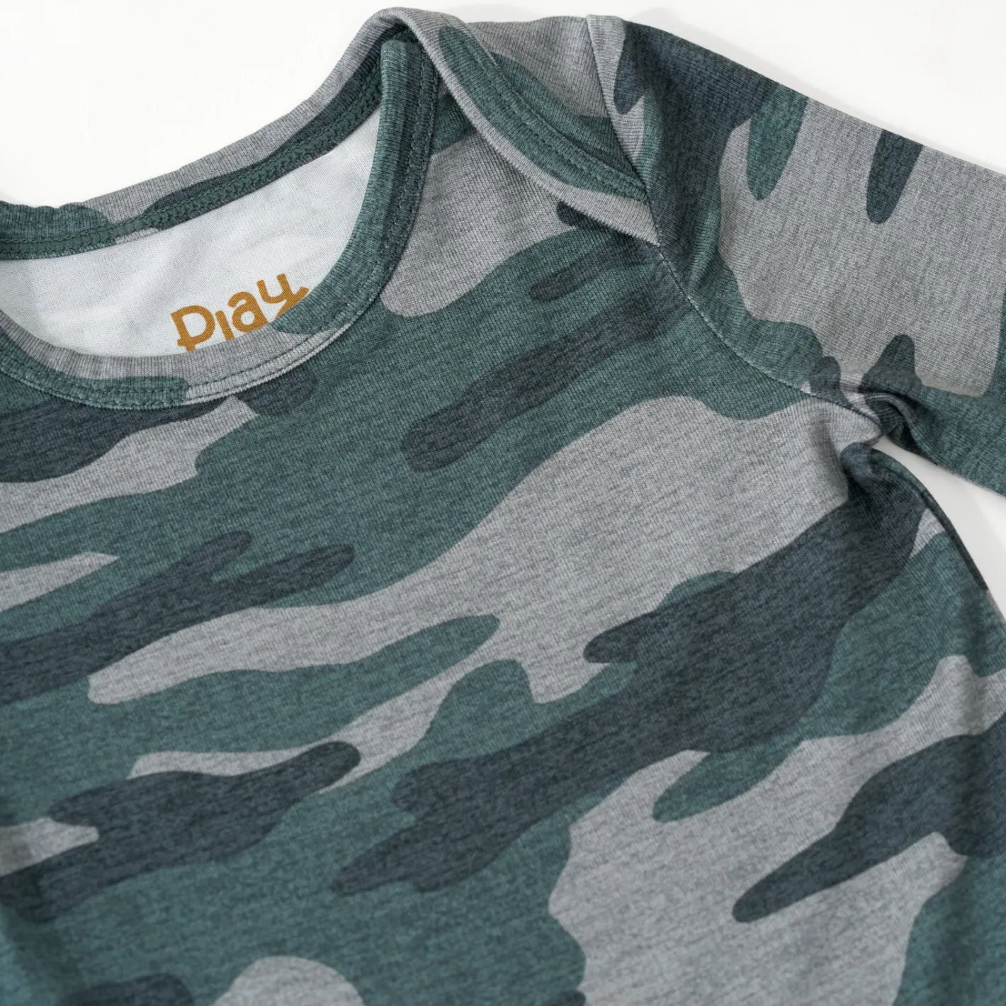 Bamboo Baby Clothes|Everyday Essentials<Little Sleepies Bodysuit Vintage Camo