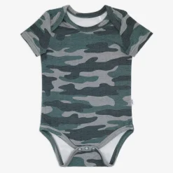 Bamboo Baby Clothes|Everyday Essentials<Little Sleepies Bodysuit Vintage Camo