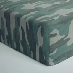 Sheets<Little Sleepies Fitted Crib Sheet Vintage Camo