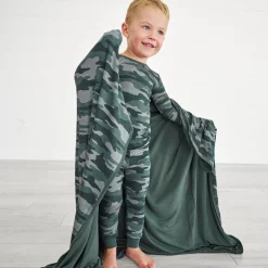 Cloud Blankets|Cloud Blankets<Little Sleepies Large Cloud Blanket® Vintage Camo