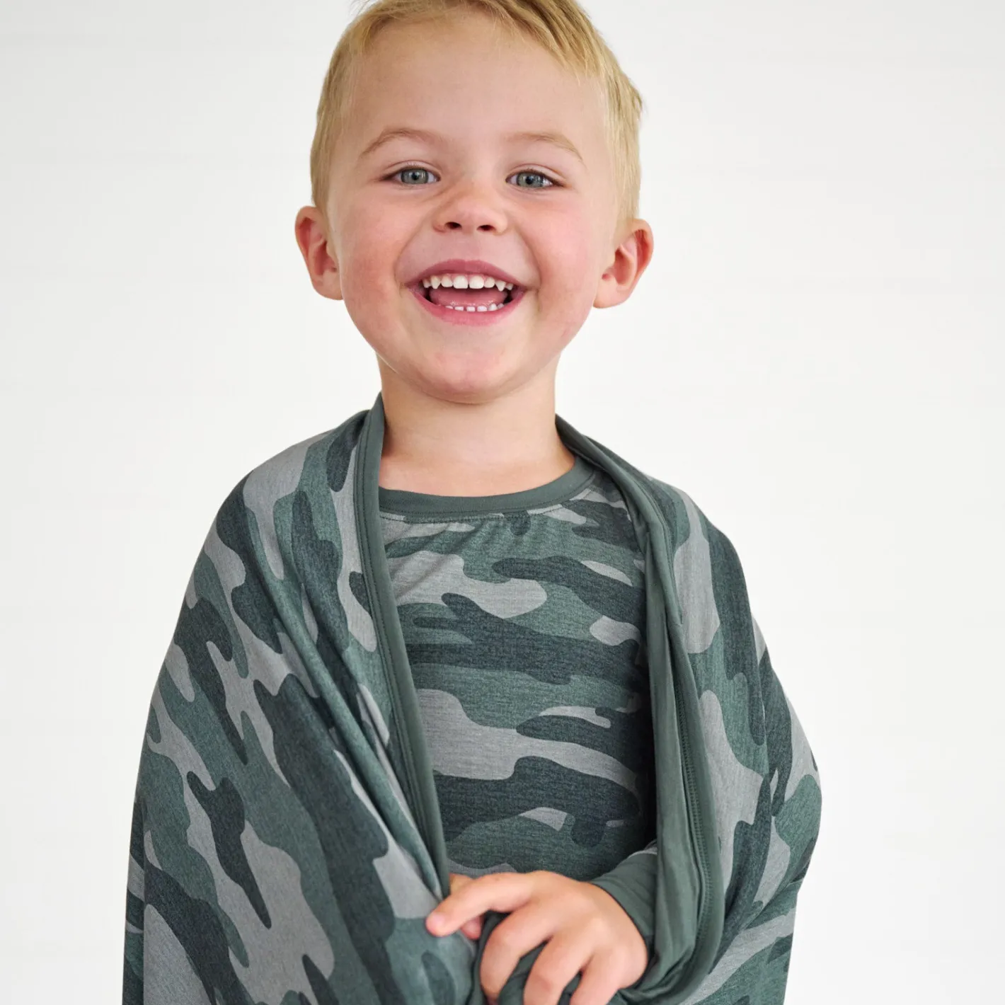 Cloud Blankets|Cloud Blankets<Little Sleepies Large Cloud Blanket® Vintage Camo