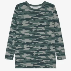 Daddy & Me|Full Family Matching<Little Sleepies Men's Pajama Top Vintage Camo