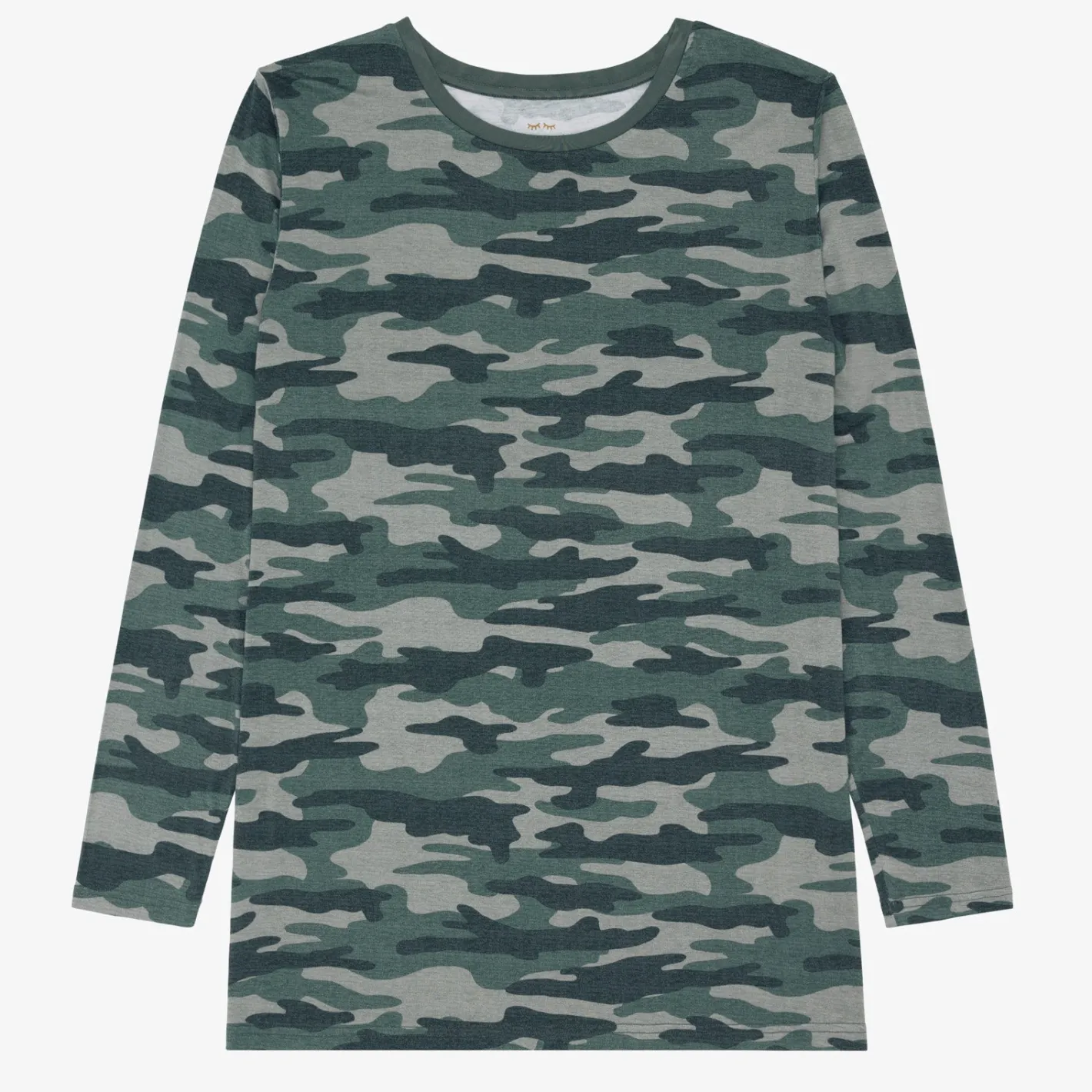 Daddy & Me|Full Family Matching<Little Sleepies Men's Pajama Top Vintage Camo