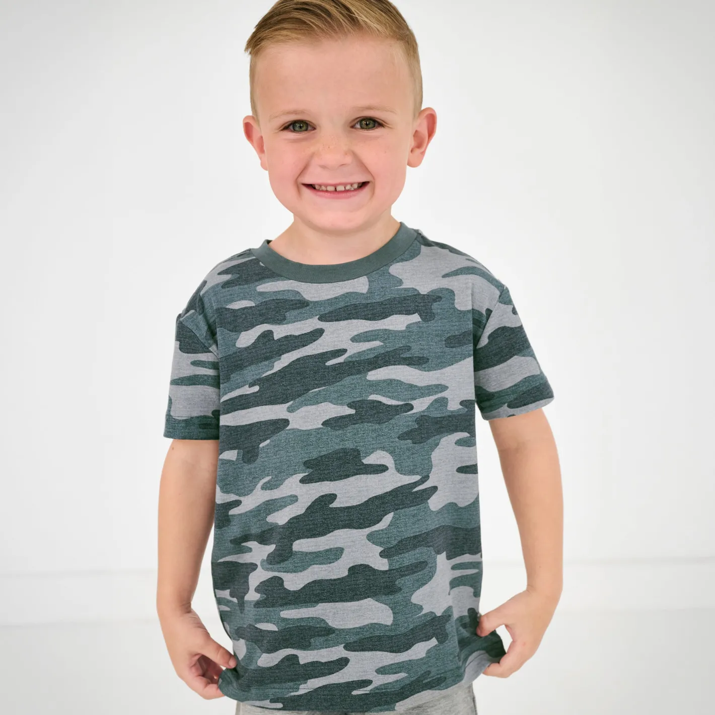 Everyday Essentials|Everyday Essentials<Little Sleepies Relaxed Tee Vintage Camo