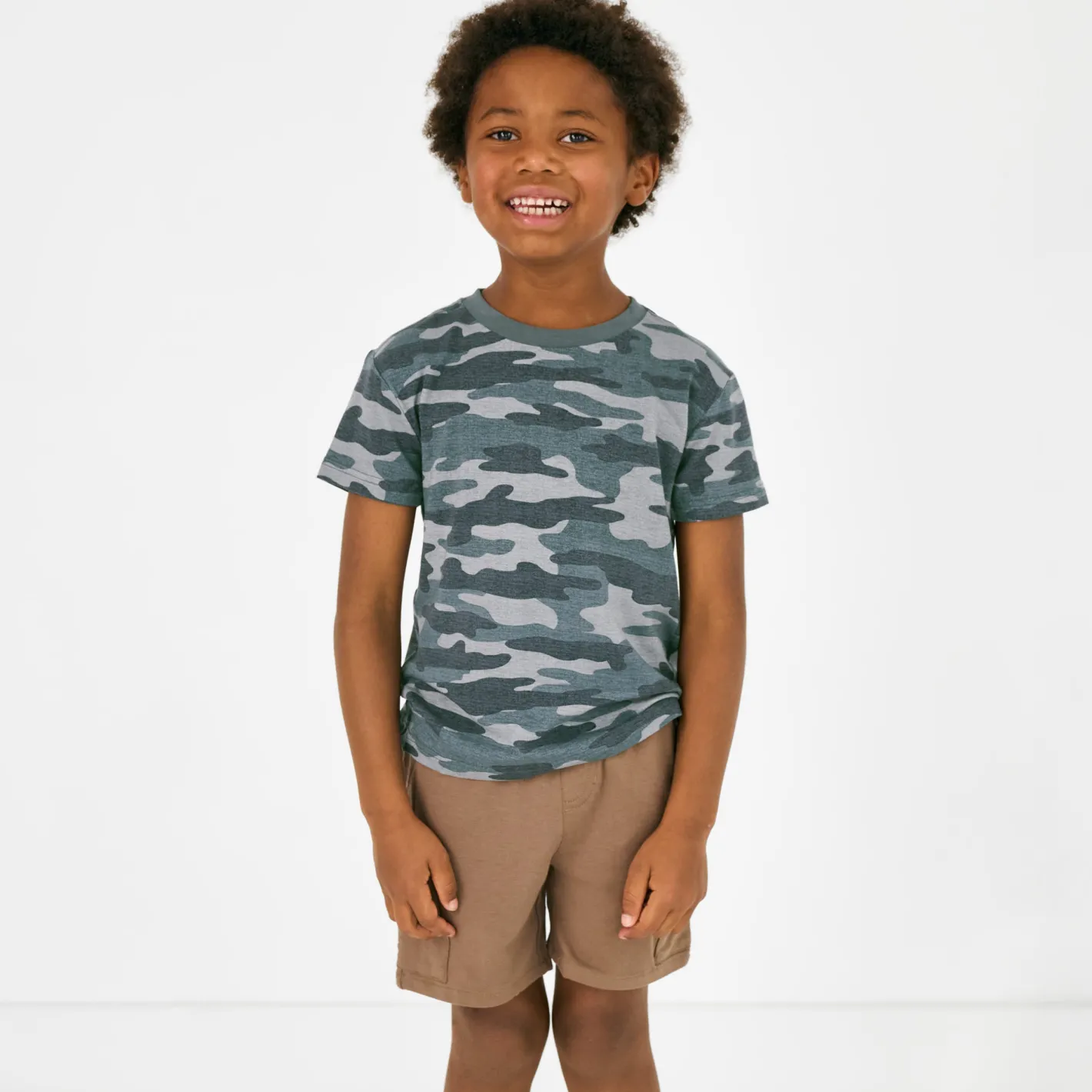 Everyday Essentials|Everyday Essentials<Little Sleepies Relaxed Tee Vintage Camo
