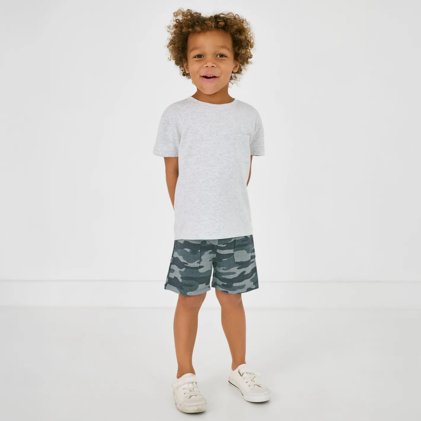 Everyday Essentials|Everyday Essentials<Little Sleepies Shorts Vintage Camo