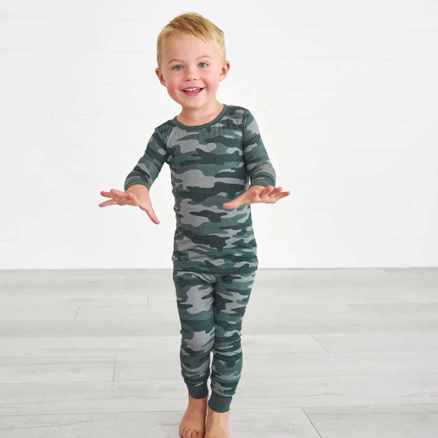 Two-Piece Pj Sets|Two-Piece Pj Sets<Little Sleepies Two-Piece Pajama Set Vintage Camo