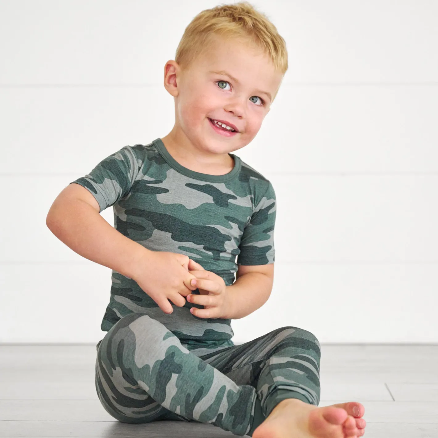Two-Piece Pj Sets|Two-Piece Pj Sets<Little Sleepies Two-Piece Pajama Set Vintage Camo
