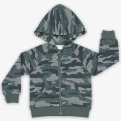Everyday Essentials|Everyday Essentials<Little Sleepies Zip Hoodie Vintage Camo