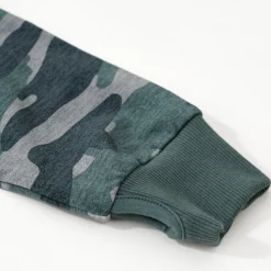 Everyday Essentials|Everyday Essentials<Little Sleepies Zip Hoodie Vintage Camo