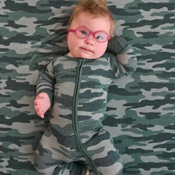Zippies|Mommy & Me<Little Sleepies Zippy Vintage Camo