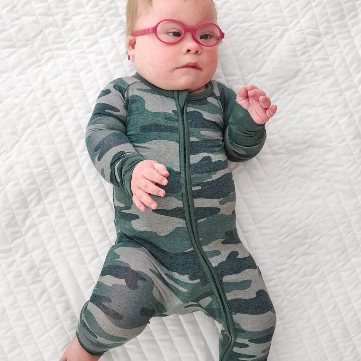 Zippies|Mommy & Me<Little Sleepies Zippy Vintage Camo