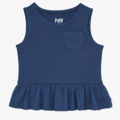 Tops & Tees|Tops & Tees<Little Sleepies Pocket Peplum Tank Vintage Navy