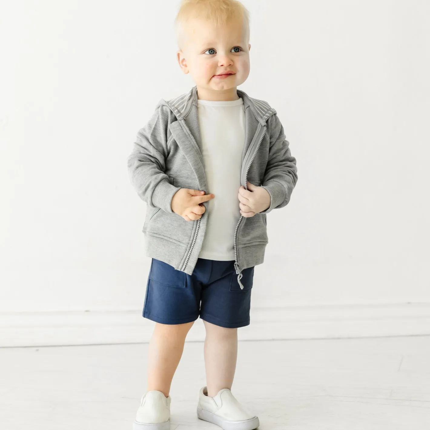 Everyday Essentials|Everyday Essentials<Little Sleepies Shorts Vintage Navy