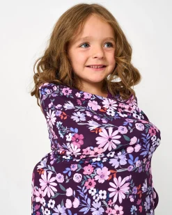 Cloud Blankets|Cloud Blankets<Little Sleepies Large Cloud Blanket® Violet Meadow