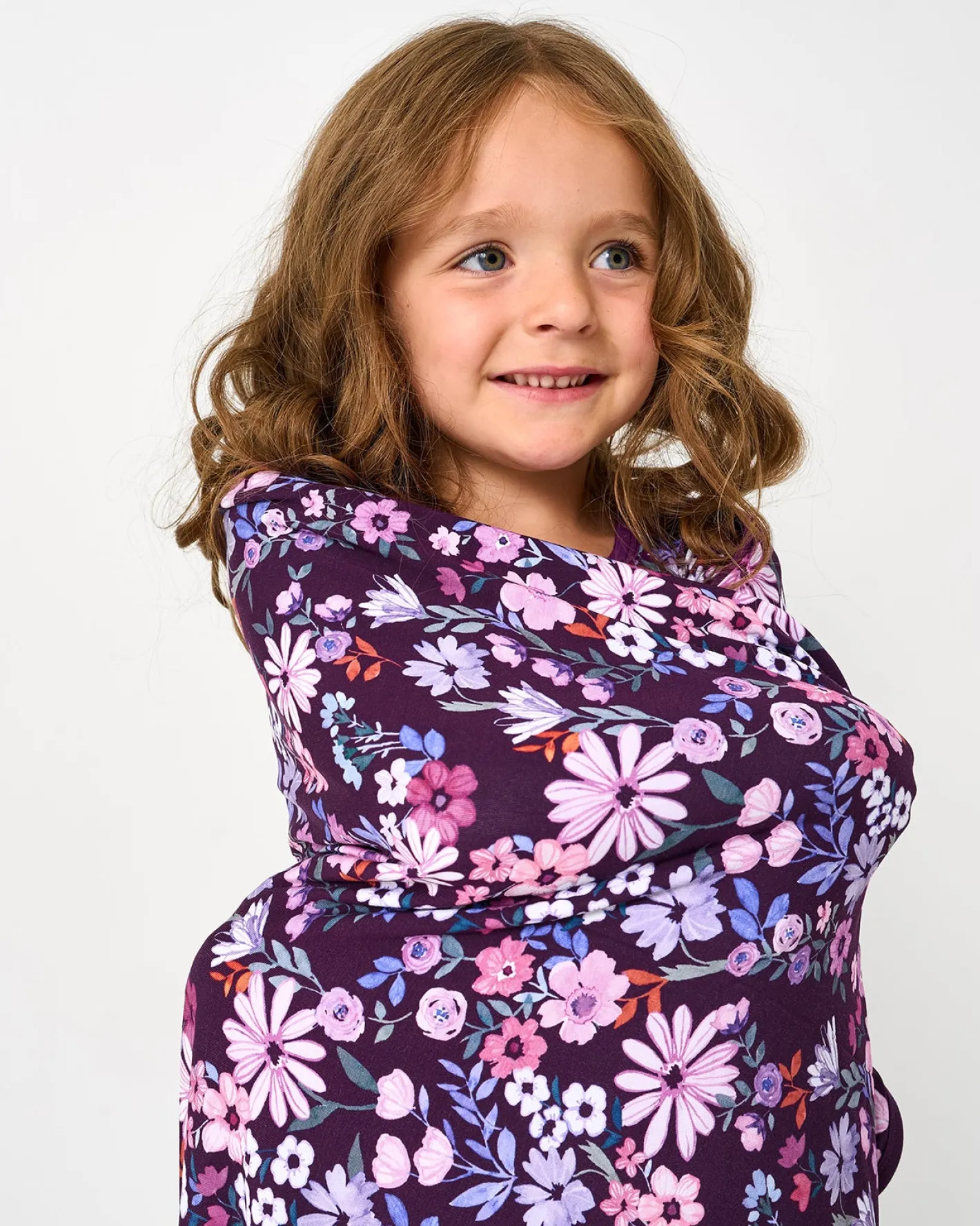 Cloud Blankets|Cloud Blankets<Little Sleepies Large Cloud Blanket® Violet Meadow