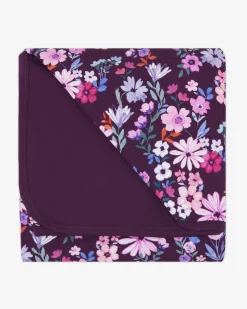 Cloud Blankets|Cloud Blankets<Little Sleepies Large Cloud Blanket® Violet Meadow