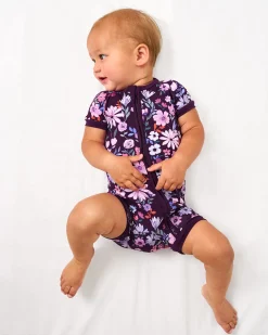 Zippies|Mommy & Me<Little Sleepies Shorty Zippy Violet Meadow