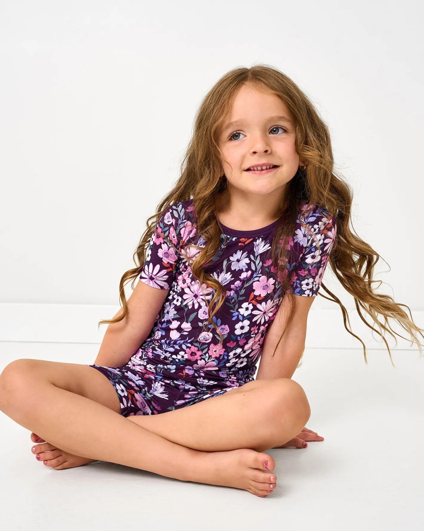 Two-Piece Pj Sets|Two-Piece Pj Sets<Little Sleepies Two-Piece Pajama Set Violet Meadow