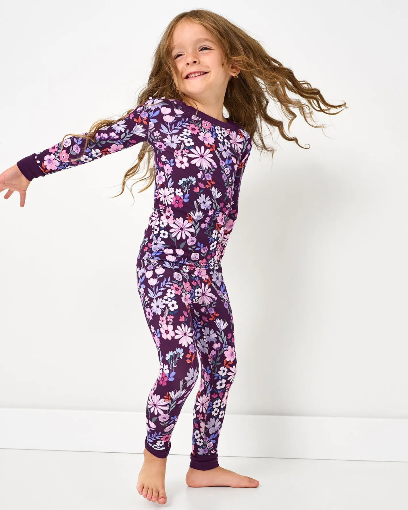 Two-Piece Pj Sets|Two-Piece Pj Sets<Little Sleepies Two-Piece Pajama Set Violet Meadow