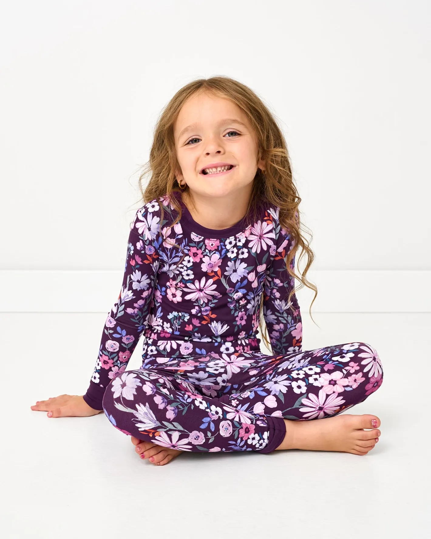 Two-Piece Pj Sets|Two-Piece Pj Sets<Little Sleepies Two-Piece Pajama Set Violet Meadow