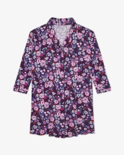 Mommy & Me|Mommy & Me<Little Sleepies Women's Sleep Shirt Violet Meadow