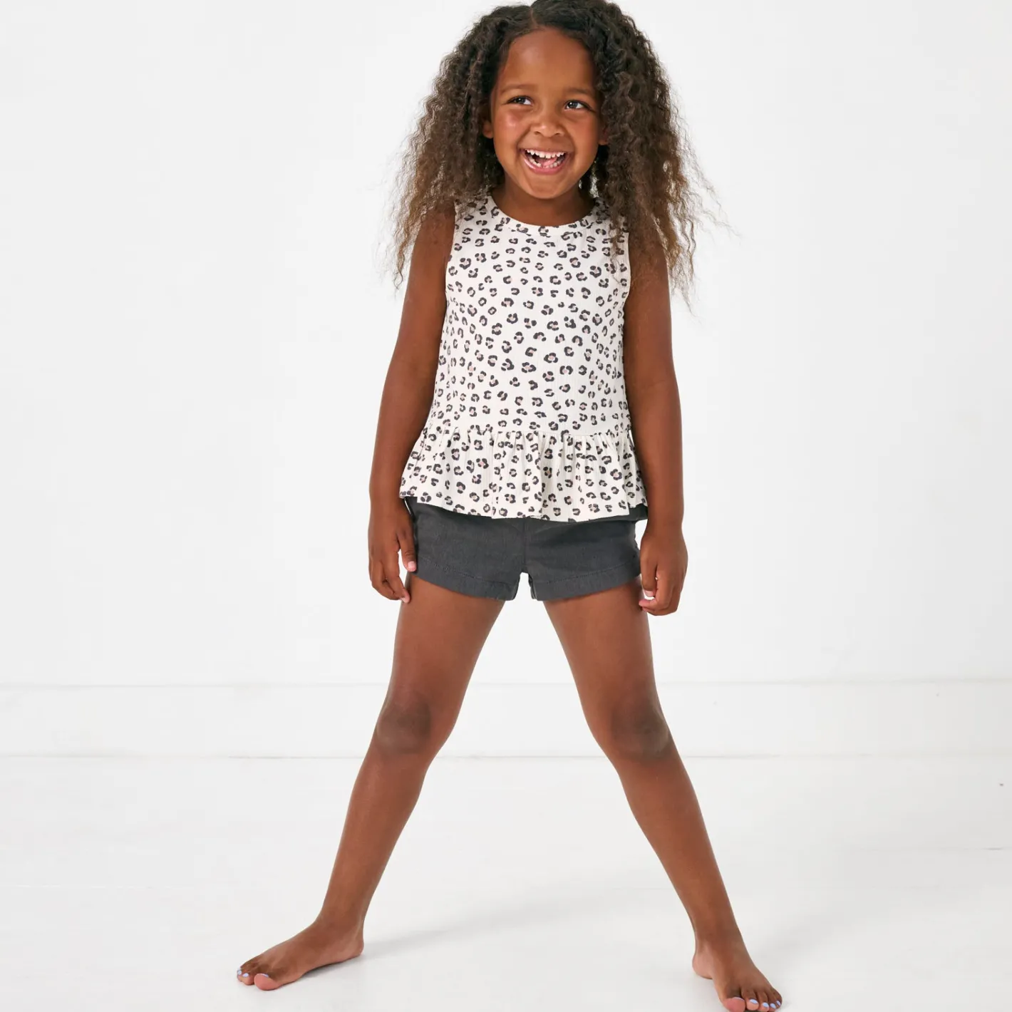 Bottoms|Bottoms<Little Sleepies Denim Shorts Washed Black