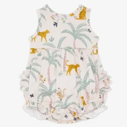 Bamboo Baby Clothes|Rompers<Little Sleepies Bubble Romper Wild Escape