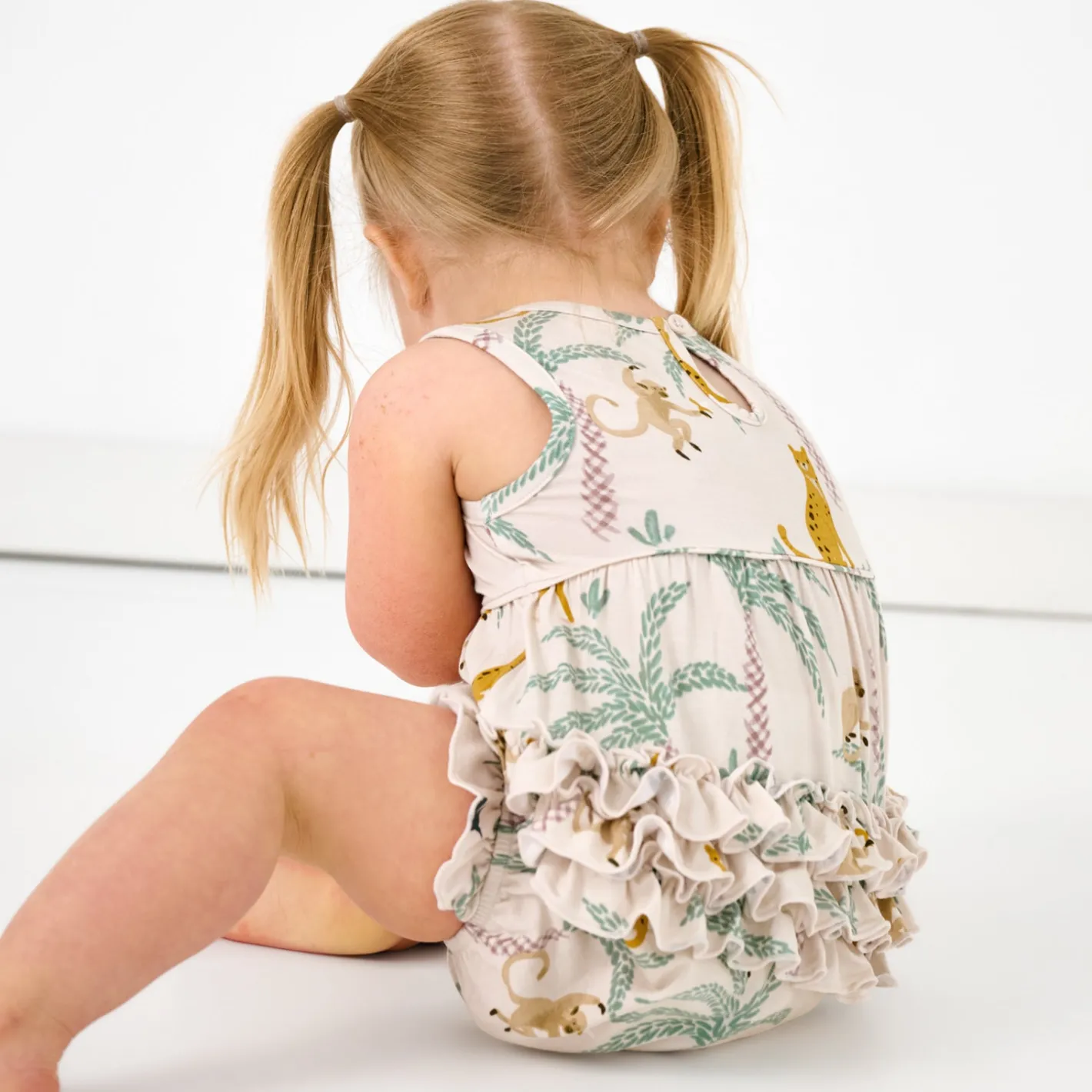 Bamboo Baby Clothes|Rompers<Little Sleepies Bubble Romper Wild Escape