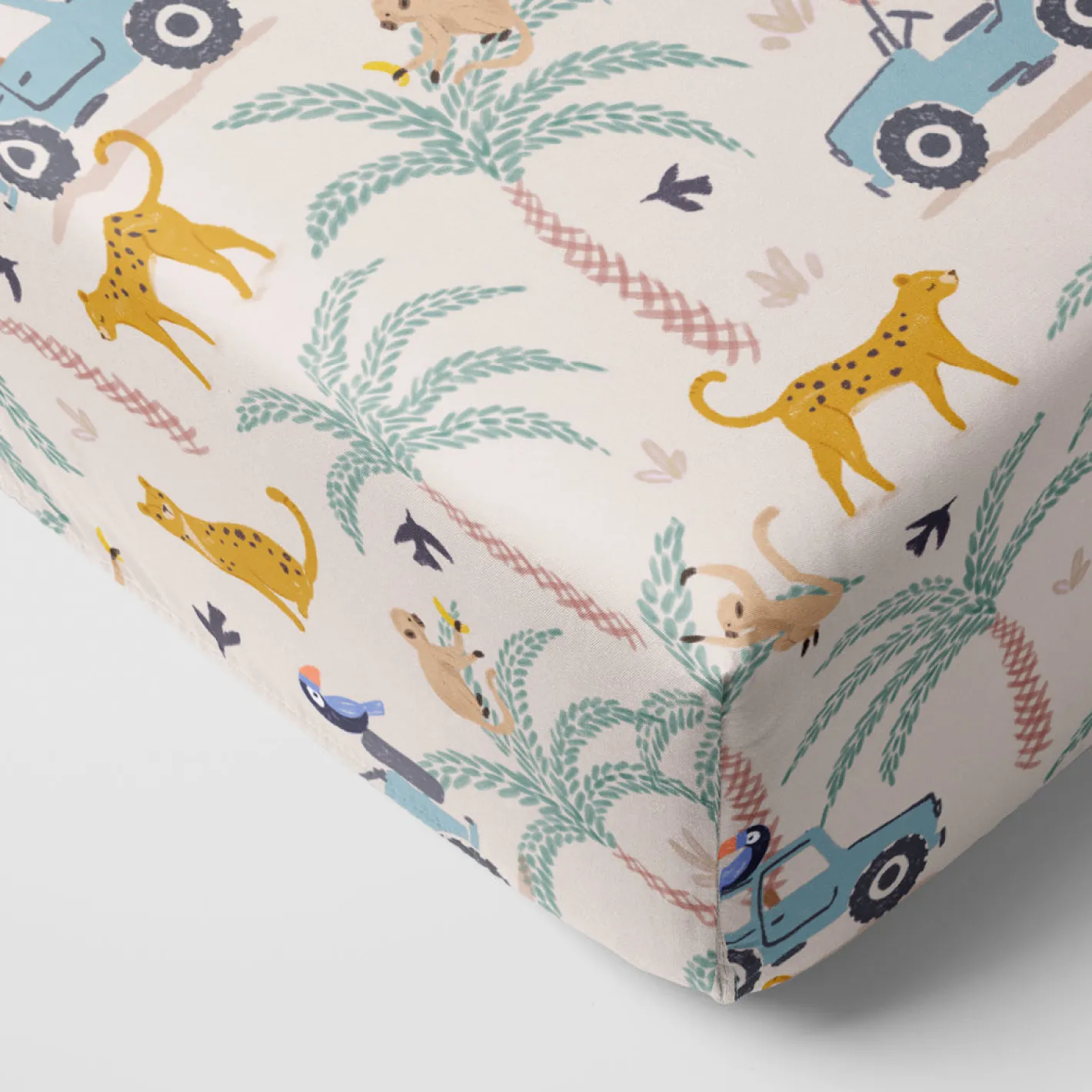 Sheets<Little Sleepies Fitted Crib Sheet Wild Escape