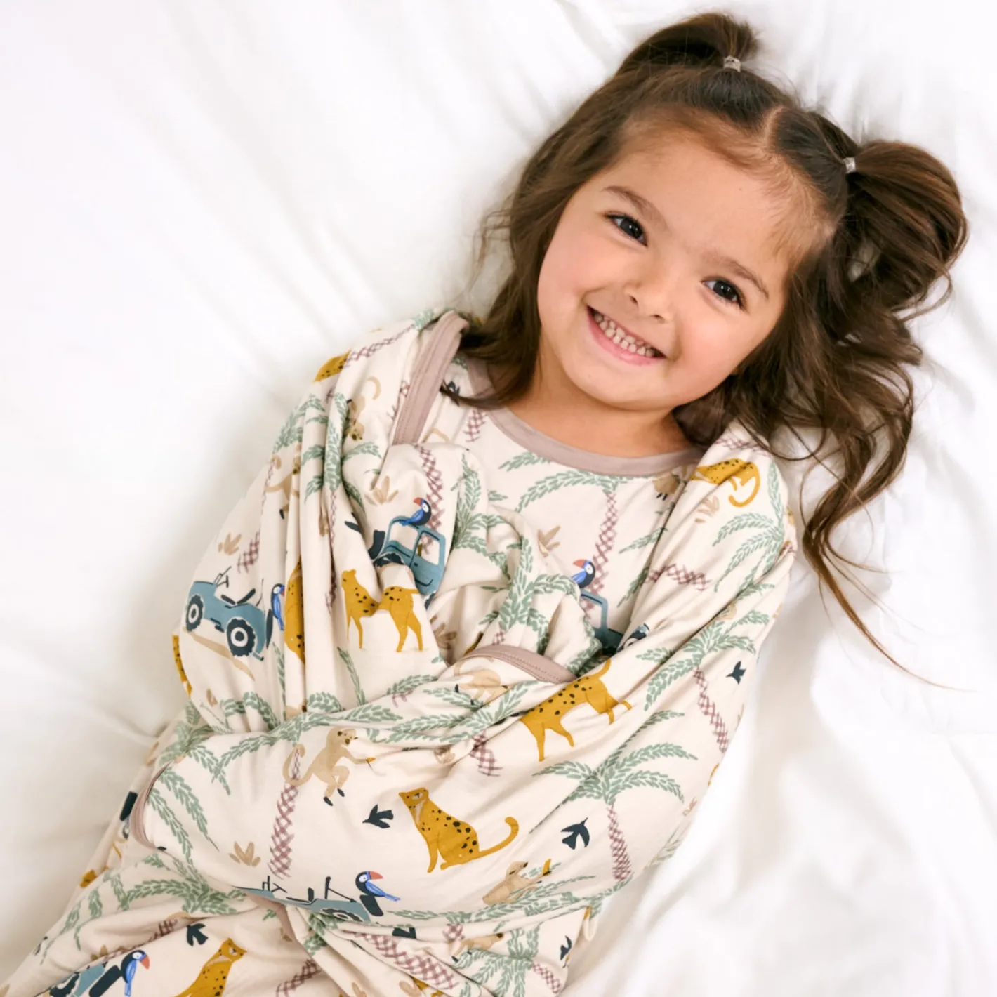 Cloud Blankets|Cloud Blankets<Little Sleepies Large Cloud Blanket® Wild Escape