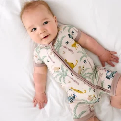 Zippies|Mommy & Me<Little Sleepies Shorty Zippy Wild Escape