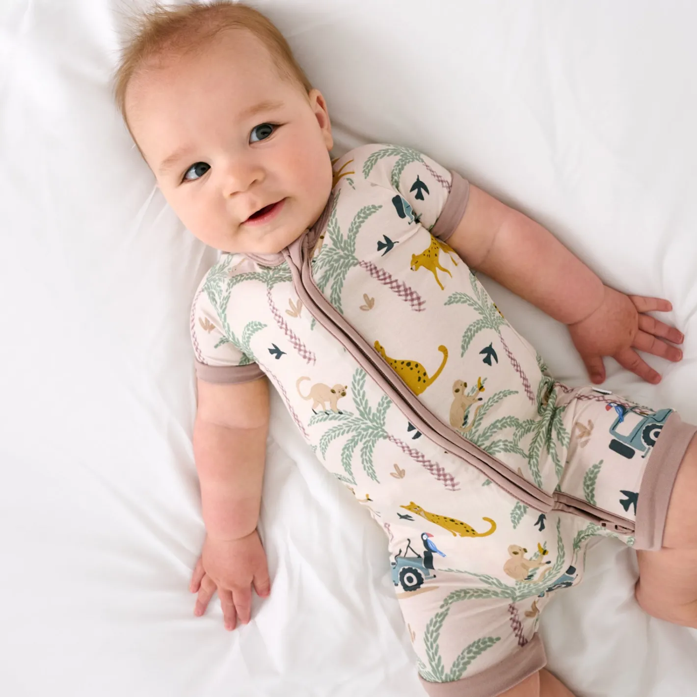 Zippies|Mommy & Me<Little Sleepies Shorty Zippy Wild Escape