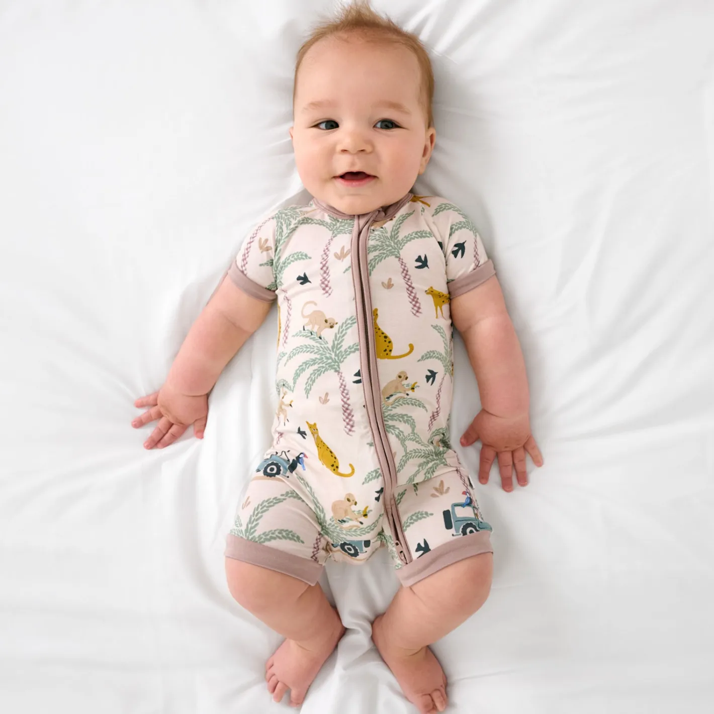 Zippies|Mommy & Me<Little Sleepies Shorty Zippy Wild Escape