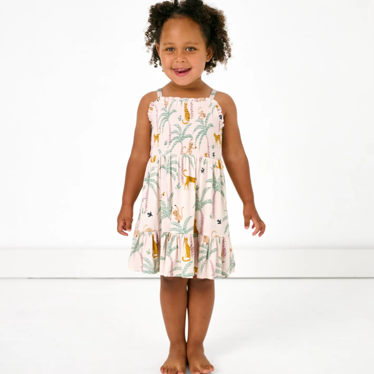 Dresses|Dresses<Little Sleepies Smocked Dress Wild Escape