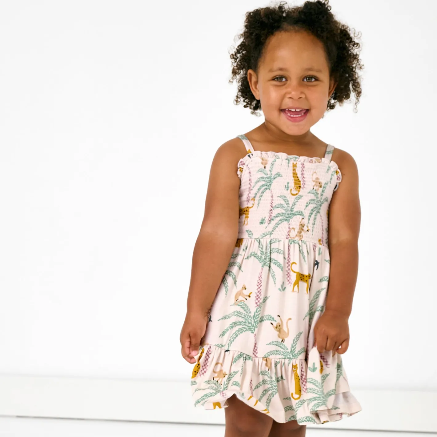 Dresses|Dresses<Little Sleepies Smocked Dress Wild Escape