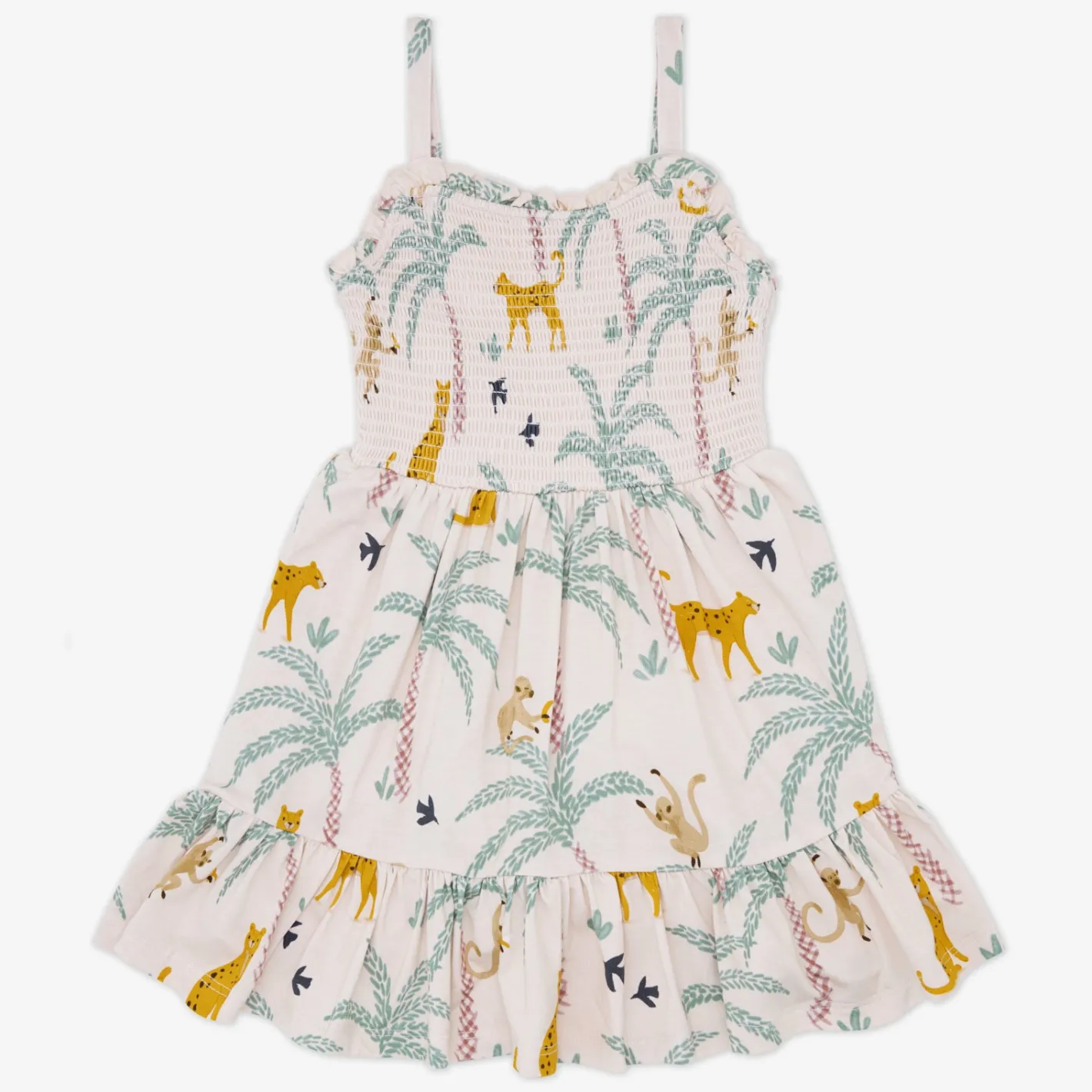 Dresses|Dresses<Little Sleepies Smocked Dress Wild Escape