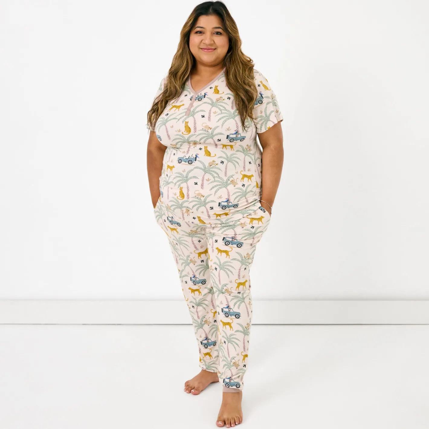 Mommy & Me|Mommy & Me<Little Sleepies Women's Pajama Pants Wild Escape