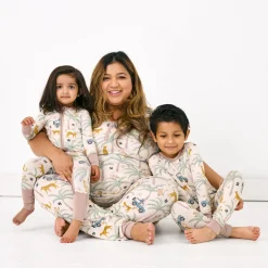 Mommy & Me|Mommy & Me<Little Sleepies Women's Short Sleeve Pajama Top Wild Escape