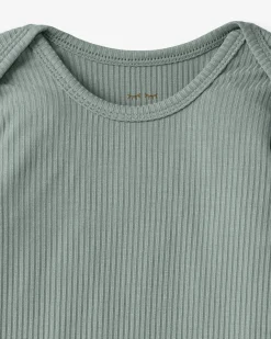 The Newborn Shop|The Newborn Shop<Little Sleepies Ribbed Infant Gown Willow