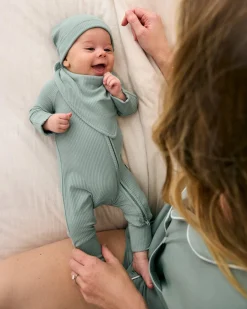 The Newborn Shop|The Newborn Shop<Little Sleepies Ribbed Zippy Willow