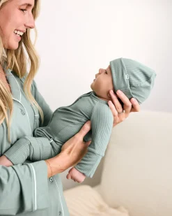 The Newborn Shop|The Newborn Shop<Little Sleepies Ribbed Zippy Willow
