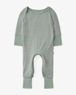 The Newborn Shop|The Newborn Shop<Little Sleepies Crescent Zippy Willow Stripe
