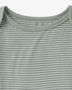 The Newborn Shop|The Newborn Shop<Little Sleepies Crescent Zippy Willow Stripe